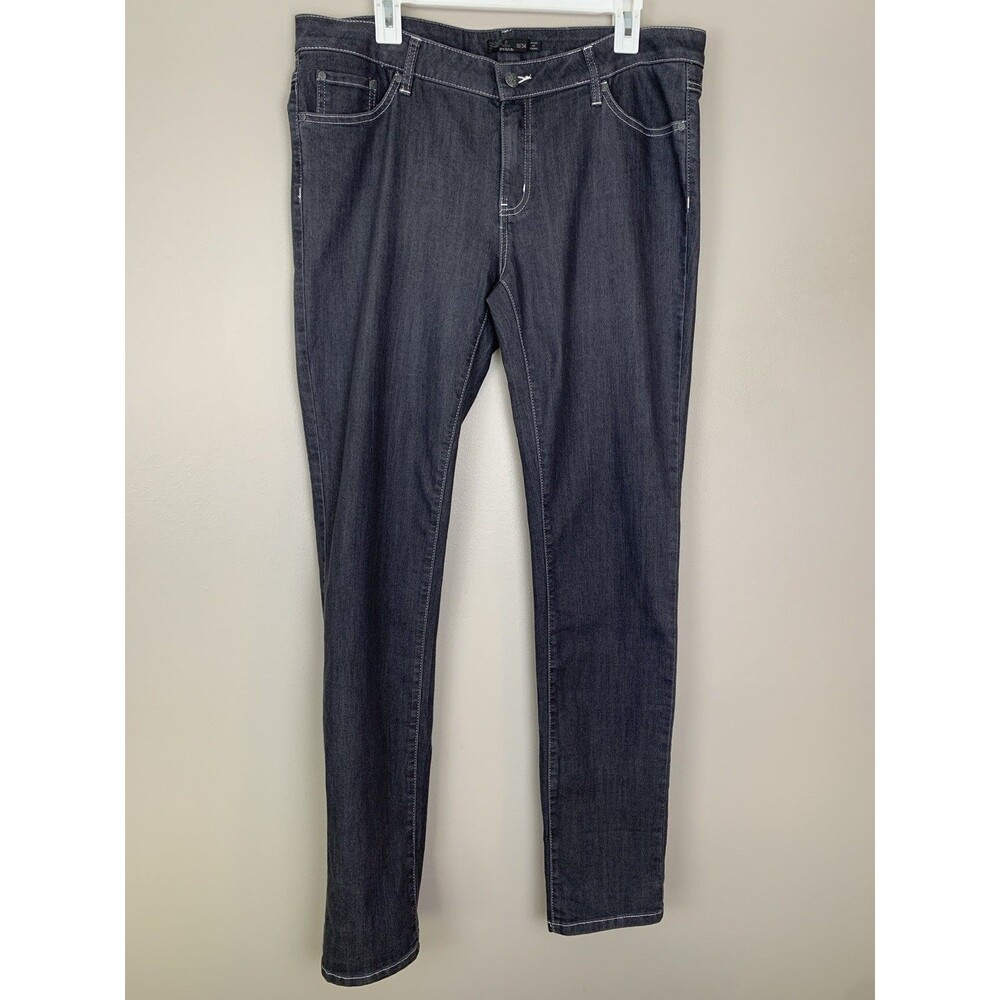 Prana Size 16 / 34 Kara Slim Leg Jeans Womens Mid Rise Stretch Organics